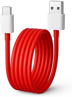 MYVN 100W Ultra Fast Charging Cable for OnePlus | USB-A to Type-C | WARP/Dash Compatible | Compatible with OnePlus 13/13R/13S/12R/11R/10R/10T/10/10 Pro/9/9 Pro/8/8 Pro/7 Pro/7T Pro/Nord/CE 3 Lite |1M