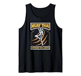 Uomo Muay Thai Fighter Camicia regalo Thai Boxing