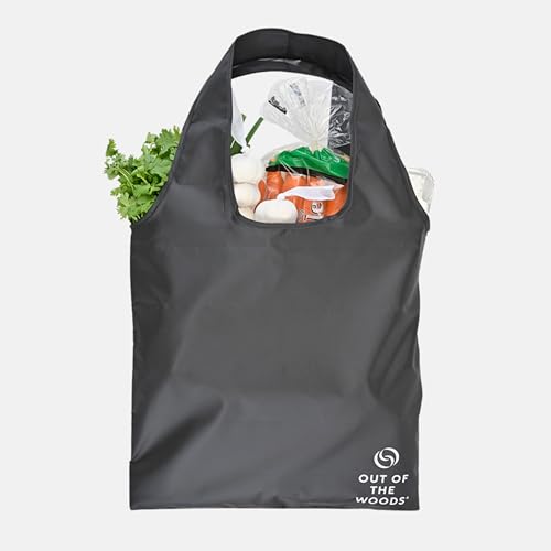 Out of the Woods Iconic Shopper MicroTote with Foldable, Reusable Tote Bag, Sustainable and Eco Friendly3