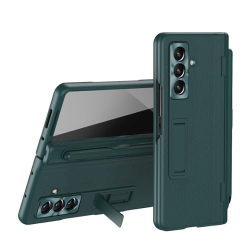 Coque Samsung Galaxy Z Fold 7 antichoc avec étui portefeuille cuir et béquille