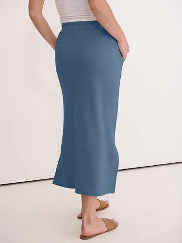 Image of ANRABESS Casual Maxi Skirts for Women, High Waist, Summer, Drawstring, Ideal for Daily Wear, Office & Weekend Outings 2026
