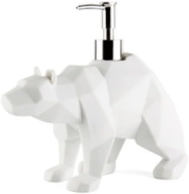 WDBB Soap Dispenser,Resin Pump Bottle,Horse and Bear Animal Character Cute Lotion Dispenser for Bathroom,Kitchen,Hotel,Restaurant