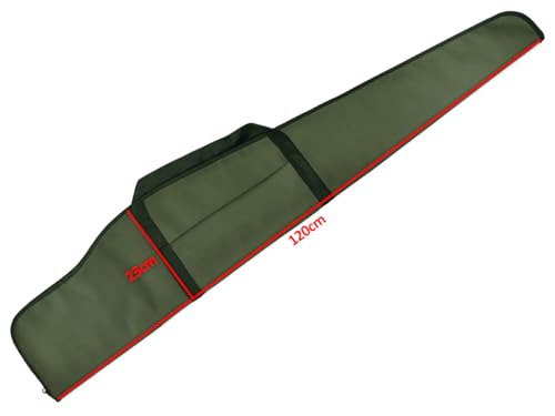 Capa Para Carabina de Pressão Forrada Modelo Drome Verde Militar 120x23cm