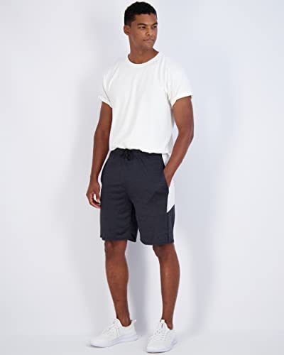 Mens Quick Dry Fit Dri-Fit Active Wear Athletic Performance Basketball 9 Inch Inseam Wrestling Sweat Tennis Soccer Running Essentials Gym Shorts Hombre Stretch Casual Workout Tech Shorts-Set 2 Xl #TOP3