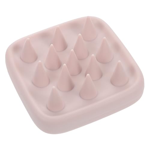 NOLITOY Silicone Scalp Massager Shampoo Brush Hair Washing Brush Soft Silicone Bristles for Dandruff Removal