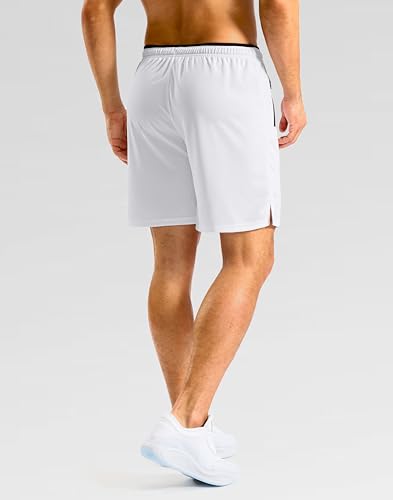 Image of G Gradual Men's Gym Workout Shorts Zipper Pockets 5 inch / 7 inch Quick Dry Breathable Runing Athletic Short for Men