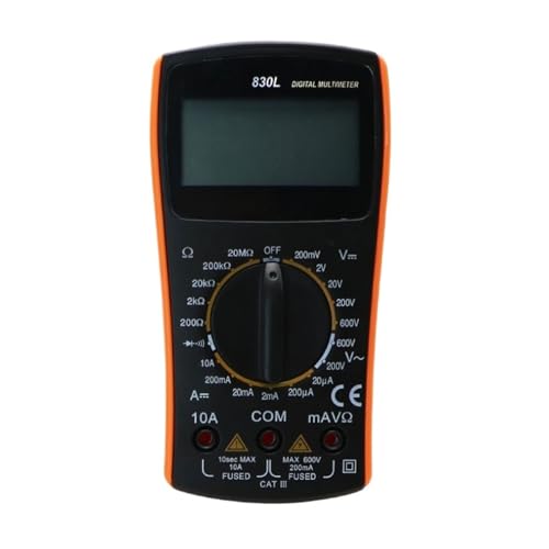 Multimètre numérique VC830L appareil de mesure électrique et testeur tension