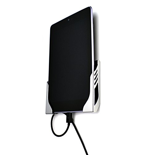 Dockem Damage-Free Wall Mount For Iphone: 13, 12, Pro, Mini, Pro Max, 11, Pro, Pro Max, Se 2, Xs/X, Xs Max, Xr, 8/7, 8/7+, S21, S20: 3M Command Strip Adhesives: Koala Mount Wall Dock [Chrome-Plated] #TOP5