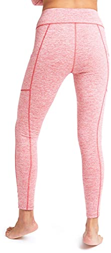 Burton Calça feminina pesada x camada de base, cranberry, PP