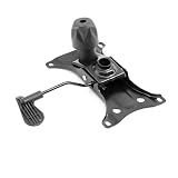BORSAD 15cm X 24.5cm Piastra di Base Metallo per Sedia da Ufficio Meccanismo Basculante Sedia Ufficio Base per Sedia da Computer, Sedia da Ufficio, Sedia da Scrivania