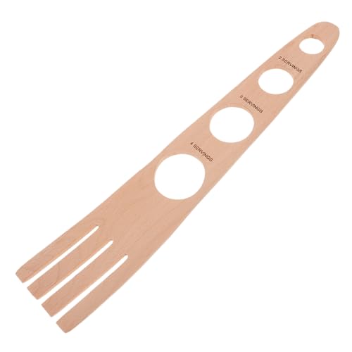 COLLBATH Règle à Pâtes Bois pour Contrôle Précis des Portions Spaghetti Outil de Mesure Pratique pour Cuisine Maison