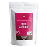 Colombian Ground Coffee 227g - Medium Roast - For French Press Cafetiere Filter Drip V60 Aeropress - Brown Bear Colombia Arabica Coffee - Donation to Free The Bears - Columbia