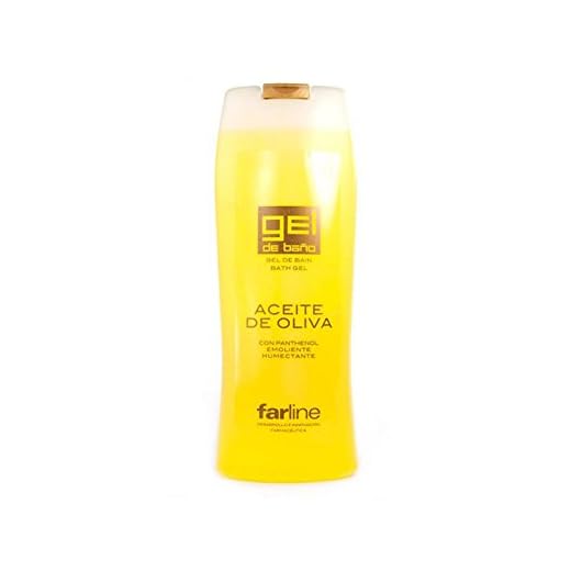 Farline Gel de Baño Aceite de Oliva 750 ml