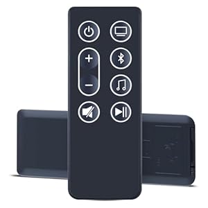 Snrigw 843299-1100 Ersatzfernbedienung kompatibel mit Bose Smart Soundbar 300 (Nicht für Soundtouch 300)