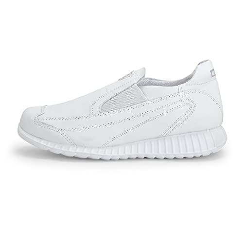 Image of Liberty Force 10 9906-10-WHITE Mens Sports Non Lacing Shoes