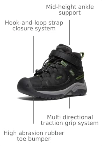 Image of KEEN Unisex-Child Targhee Mid Height Waterproof Hiking Boot