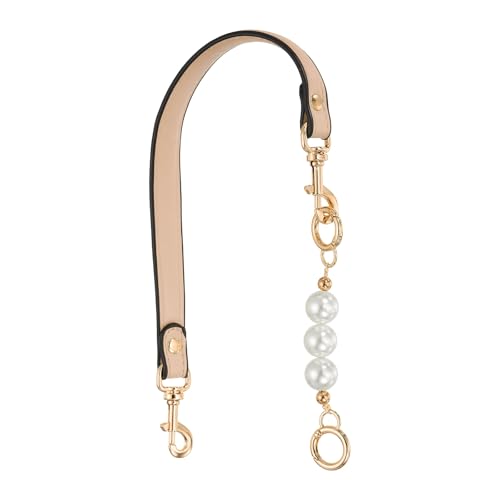 Sangle de sac à main en cuir synthétique premium et finitions perlées
