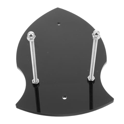 Hemobllo Soporte de Pared para Vertical Inoxidable Resistente y Desmontable Soporte de Exhibición para y Armas Protección Segura para Colecciones Salón