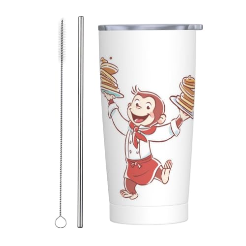 ̃W[W Xg[&Xg[uVt }OJbv R[q[Jbv 600ML RrjJbv ^u[ XeX ۗ ۉ ԗp Wt ^  e  lC v[g Straw Two-Piece Set