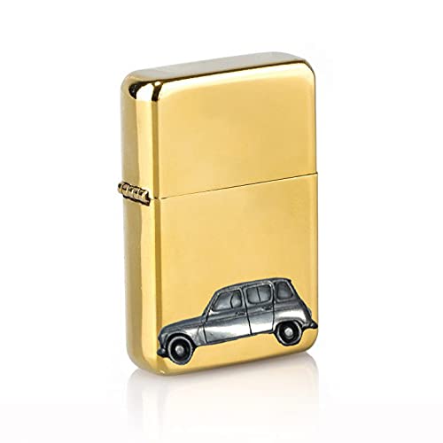 Briquet à essence voiture française classique ref207, cadeau idéal pour passionné de rétro