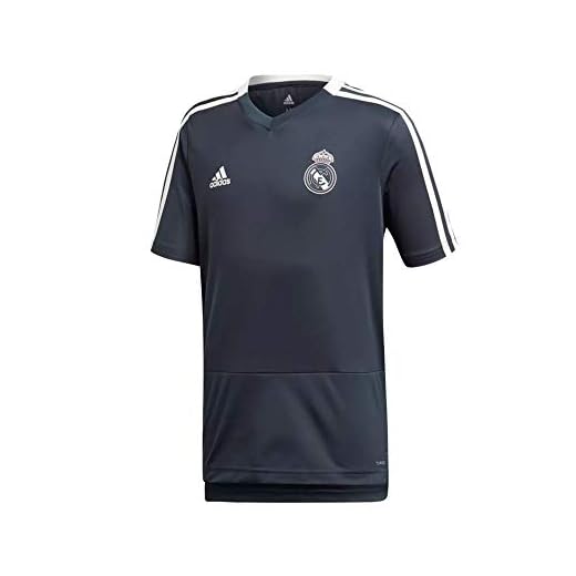 adidas Kortärmad tröja för pojkar Grå Tech Onix/Core vit 128