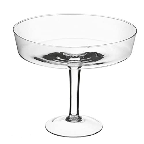 SWEET HOME Alzata tonda in vetro per dolci e frutta cod.AC11775LU cm 20h diam.24,5 by Varotto & Co.