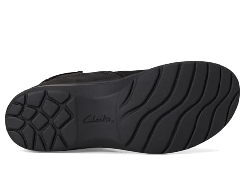 Clarks Clarks Collection Women's Carleigh Drift Ankle Boot, Black Combi, 11 W US