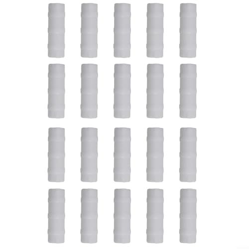 Lot de 20 clips de fixation pour bâche de serre pour une forte tenue sur différentes tailles de tuyaux, filets, tunnels, clips (32 mm)
