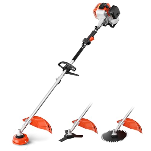 Commercial-Grade Gas String Trimmer, 36CC 2-Cycle Engine - 17