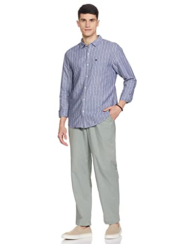 Image of Marks & Spencer Men's Cotton Solid Pajama Set