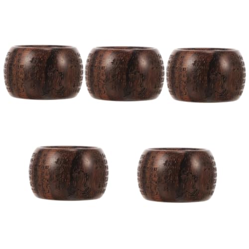 Bague femme Healvian : anneau de pouce élégant et bijou tendance en bois naturel