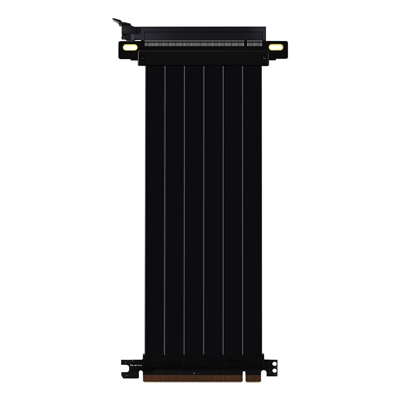 Cable riser PCI-E 3.0 X16 de 100 cm y 180 grados flexible para GPU color negro
