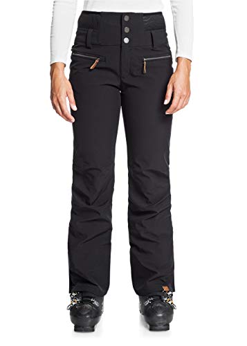 Roxy Rising High-Pantalon de Snow/Ski pour Femme, True Black, FR : S (Taille Fabricant : S)