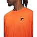 Under Armour Men's Project Rock Simple Branded Short Sleeve T Shirt, (844) Orange Base / / Black, X-Large
