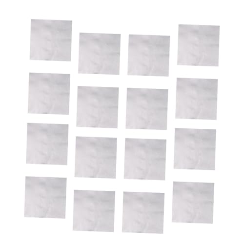 FIXOSHEE 300 Piezas Papel de Aluminio Plata Fina Unidades para Envolver Dulces Té y Papel de Envoltura Alimentario