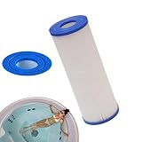 Generisch PRB25-IN 25,Whirlpool Filter Ersatz 25 Sq Ft,Spa Filter Kartusche 5x13 Zoll Drop In,Faltfilter mit verstärkten Endkappen,Polyester Filtermedium,2.125 Inch Öffnung Oben und unten,1Pack