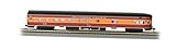 Bachmann Industries Southern Pacific Daylight Smooth-Side Observation Car with Lighted Interior (HO Scale), 85'