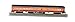 Bachmann Industries Southern Pacific Daylight Smooth-Side Observation Car with Lighted Interior (HO Scale), 85'