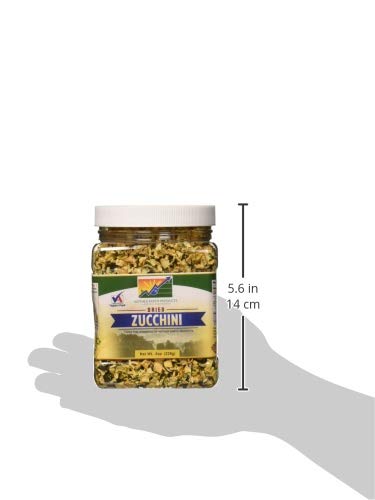 Mother Earth Products Zucchini, Quart Jar, 8 oz