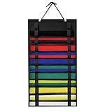 SANXIULY Karate Belt Display Rack 12 Belts,Martial Arts Belt Display for Taekwondo,Felt Karate Belt Holder