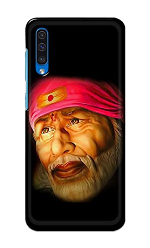 Image of PRINTFIDAA Sai Baba Lord Shiridi Great God Hinduism Religious Hard Back Cover for Samsung Galaxy A50 / Samsung A50s / Samsung A30s Back Cover -(P6) KAT1002