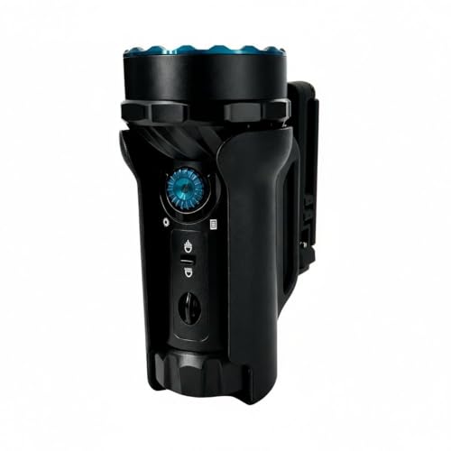 HoldMyGear Belt Clip Flashlight Holder Compatible with Olight Marauder Mini (Precision-Fit Belt Mount Holder Fits Belts up to 2 Wide) (Marauder Mini)