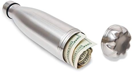 Diversion Water Bottle Can Safe by Stash-it, Stainless Steel Tumbler with Hiding Spot for Money, Discreet Decoy for Travel or at Home, Bottom Unscrews to Store your Valuables - Image 3