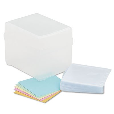 Innovera CD/DVD Storage Box, Holds 100 Discs, Sold as 2 Each