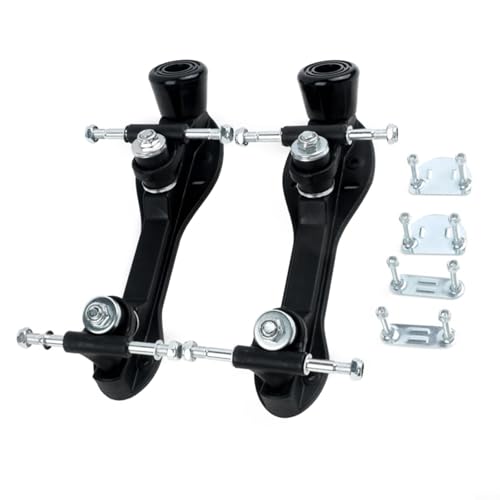 Placas de patines QUAD con tope resistente al desgaste y ejes de aluminio 2