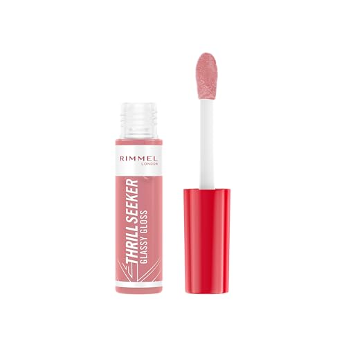 Miniatura 2 de Rimmel London, Thrill Seeker Glassy Gloss Brillo de Labios Sprinkled Sugar 700 10ml (Paquete de 2)
