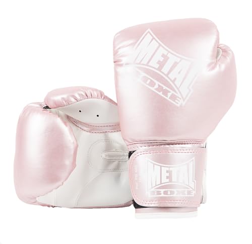 METAL BOXE Gants de Boxe Initiation Rose 08 oz