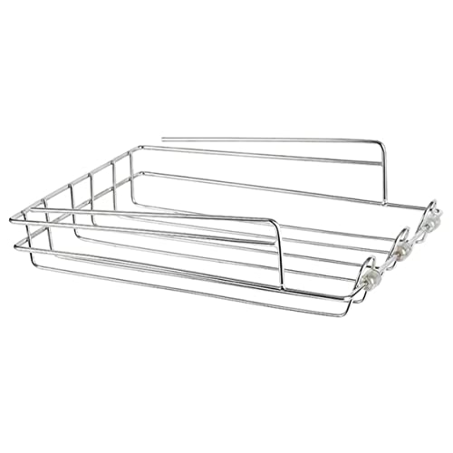 2pcs Refrigerator Egg Rack Fridge Single-layer Egg Freezer Rack Refrigerator Egg Storage Rack Home Egg Rack White Stainless Steel Single Shelf Drawer