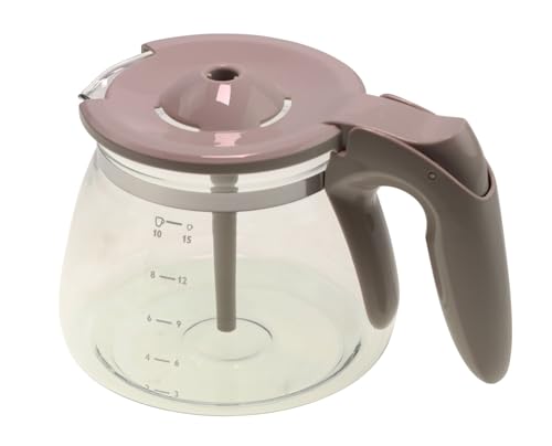 Verseuse en verre compatible avec / pièce de rechange pour machine à café Philips CP9936,996510073462 HD7461, HD7462, HD7447