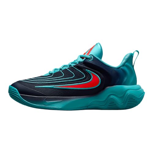 Nike Giannis Immortality 4 Big Kids' Basketball Shoes (FZ6734-303, Dusty Cactus/Obsidian/Bright Crimson)